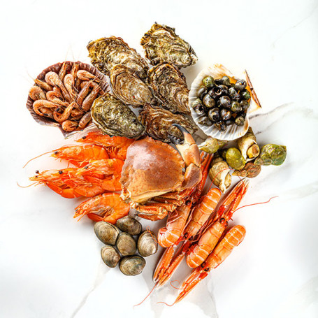 Photo plateau Le Classique, plateau de fruits de mer à partager