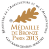 Huîtres Médaille de Bronze Concours générale agricole Paris 2013